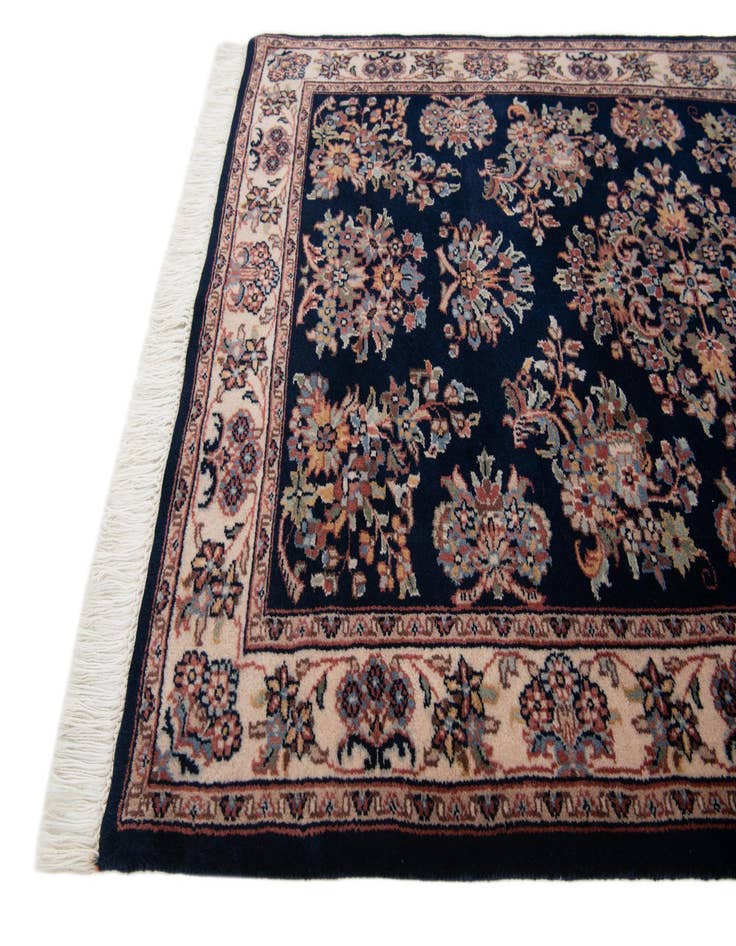 Detail image of 3' x 9' 7 Hand Knotted Sarough Wool Runner Rug