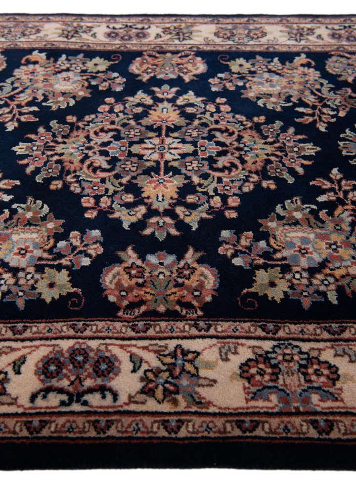 3' x 9' 7 Hand Knotted Sarough Wool Runner Rug