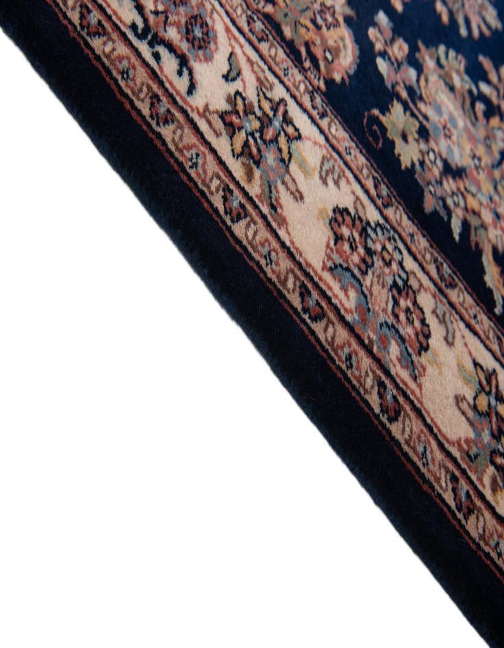 Detail image of 3' x 9' 7 Hand Knotted Sarough Wool Runner Rug
