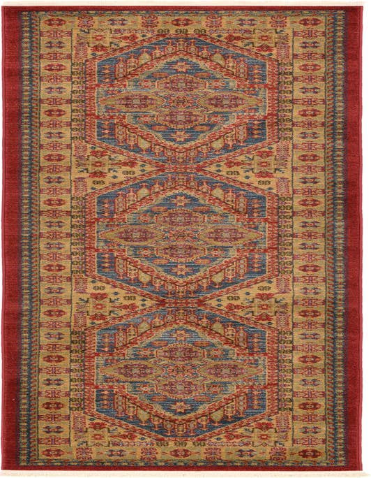 Detail image of 2' 7 x 10' Serapi Runner Rug