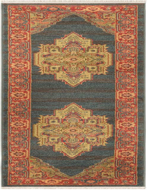 Detail image of 2' x 8' Serapi Runner Rug