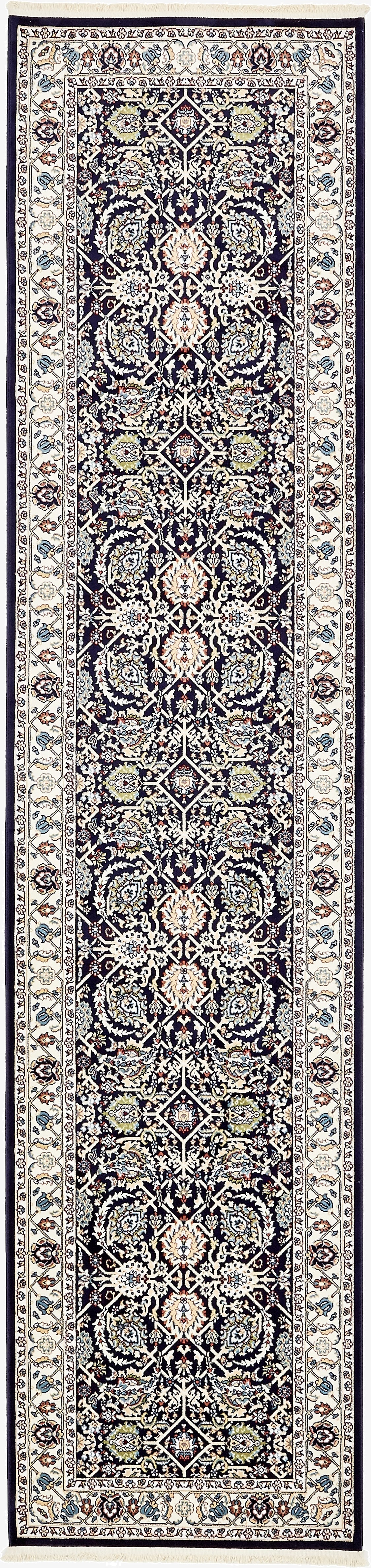 90cm x 395cm Tabriz Design Runner Rug