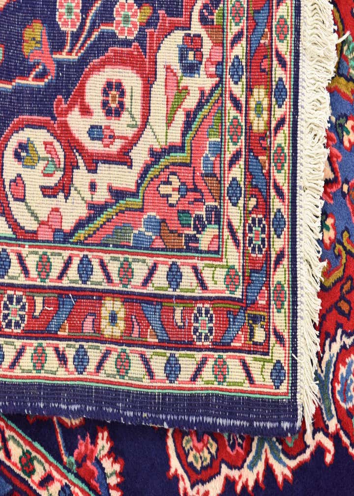 3' 3 x 9' 4 Hand Knotted Shahrbaft Persian Wool Runner Rug