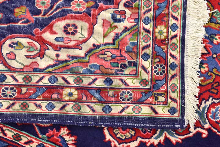 3' 3 x 9' 4 Hand Knotted Shahrbaft Persian Wool Runner Rug