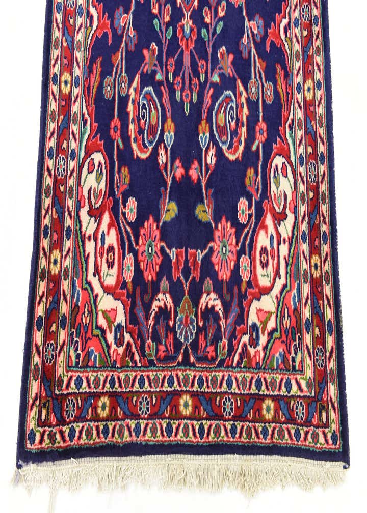 3' 3 x 9' 4 Hand Knotted Shahrbaft Persian Wool Runner Rug