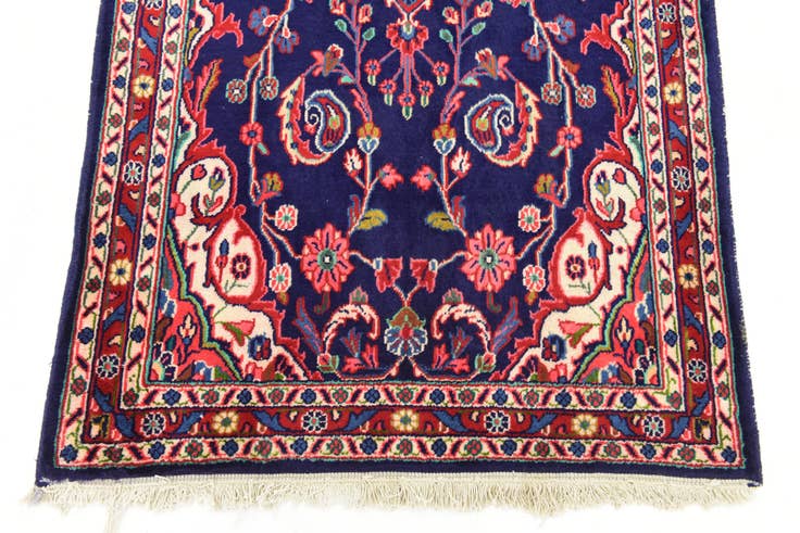 Detail image of 3' 3 x 9' 4 Hand Knotted Shahrbaft Persian Wool Runner Rug