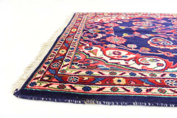 3' 3 x 9' 4 Hand Knotted Shahrbaft Persian Wool Runner Rug