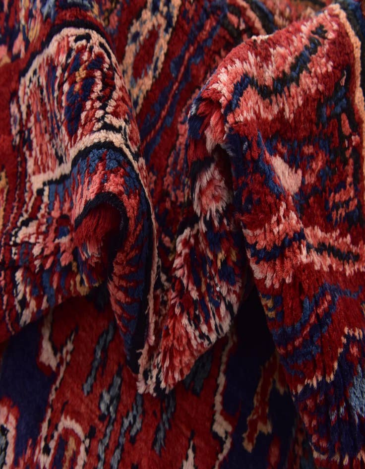 Detail image of 4' 10 x 11' 3  Hand Knotted Shahrbaft Persian Wool Runner Rug