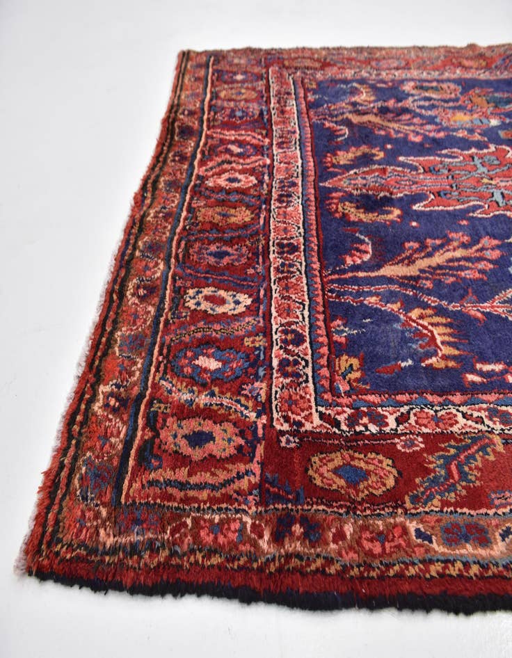 Detail image of 4' 10 x 11' 3  Hand Knotted Shahrbaft Persian Wool Runner Rug