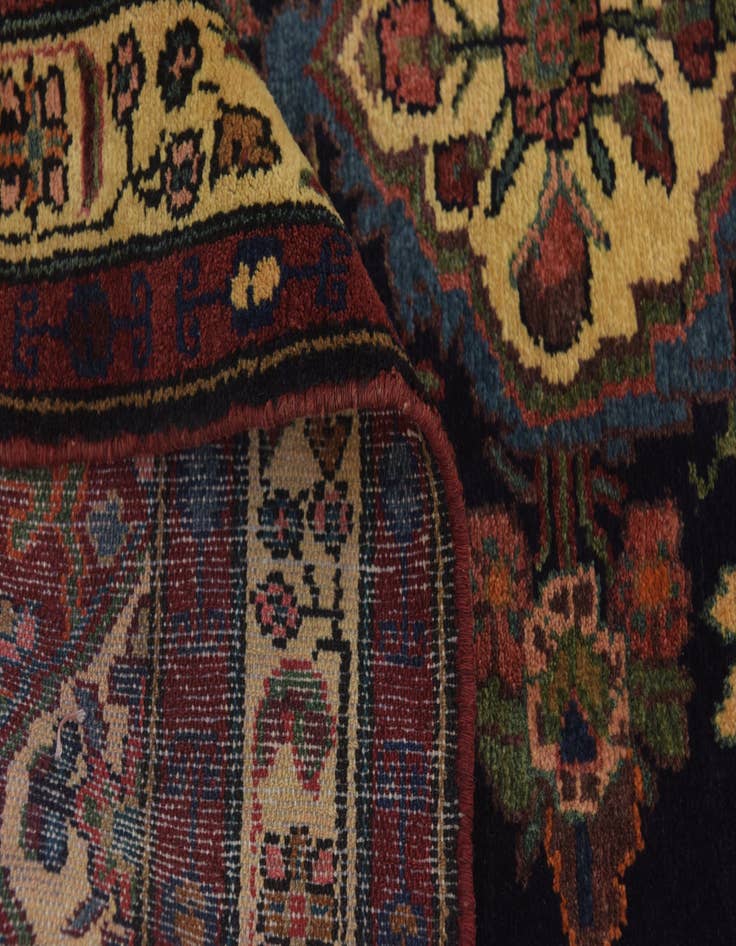 Detail image of 4' x 16' 4 Hand Knotted Shahrbaft Persian Wool Runner Rug