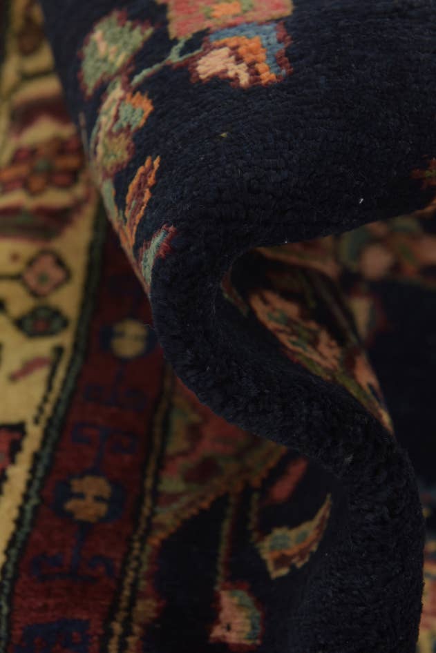 Detail image of 4' x 16' 4 Hand Knotted Shahrbaft Persian Wool Runner Rug