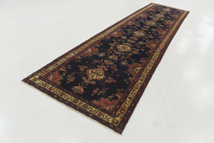4' x 16' 4 Hand Knotted Shahrbaft Persian Wool Runner Rug