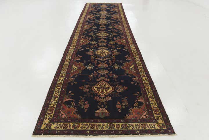 4' x 16' 4 Hand Knotted Shahrbaft Persian Wool Runner Rug
