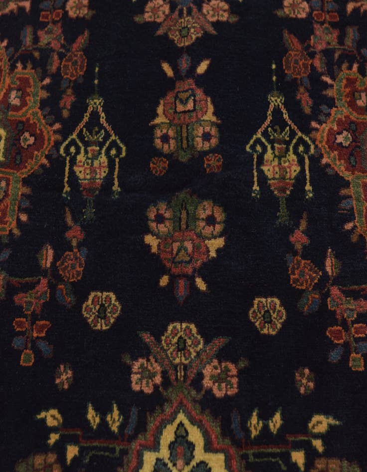 Detail image of 4' x 16' 4 Hand Knotted Shahrbaft Persian Wool Runner Rug