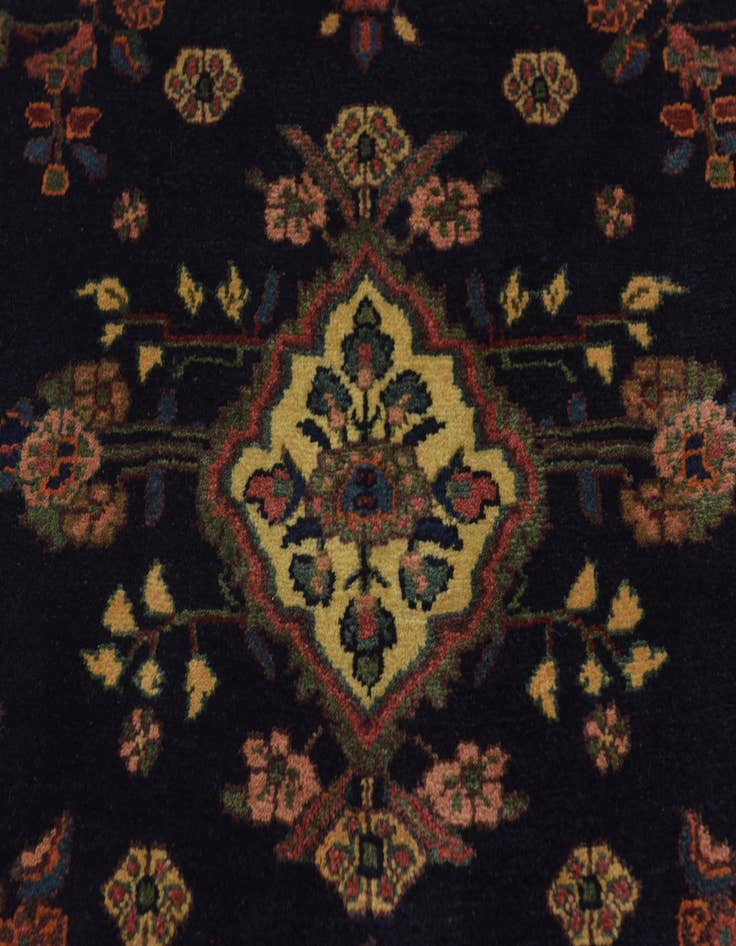 Detail image of 4' x 16' 4 Hand Knotted Shahrbaft Persian Wool Runner Rug