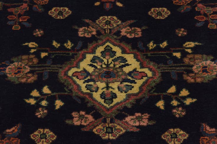Detail image of 4' x 16' 4 Hand Knotted Shahrbaft Persian Wool Runner Rug