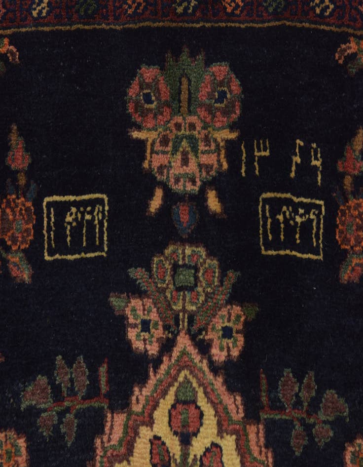 Detail image of 4' x 16' 4 Hand Knotted Shahrbaft Persian Wool Runner Rug