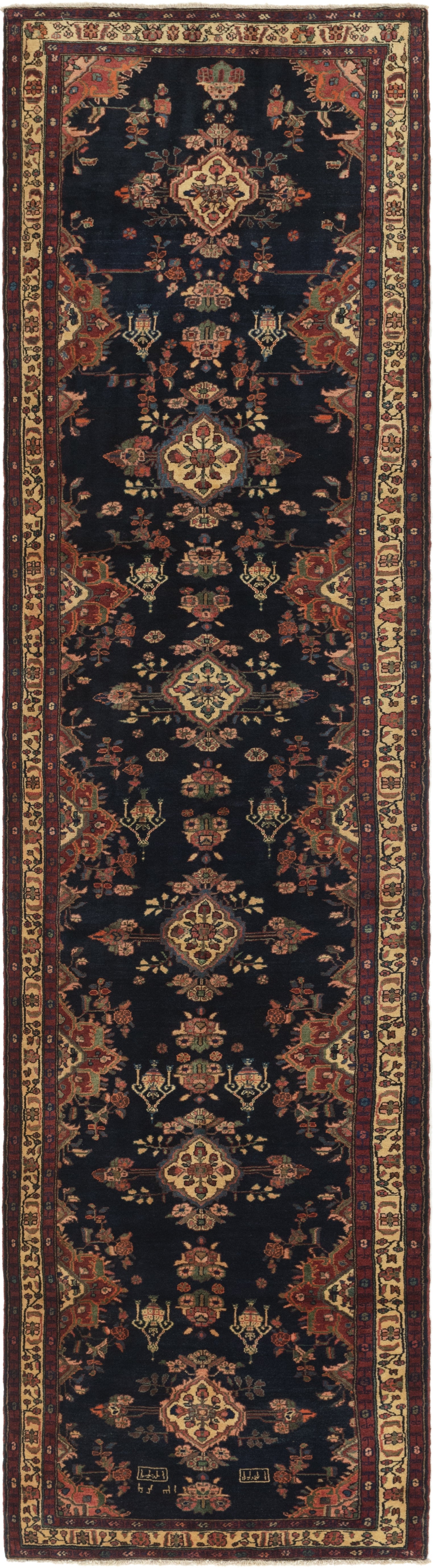 4' x 16' 4 Hand Knotted Shahrbaft Persian Wool Runner Rug