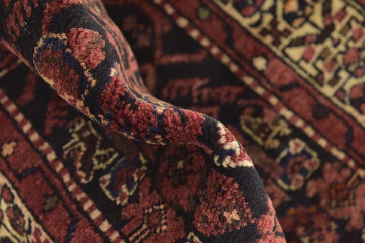3' 5 x 9' 9 Hand Knotted Shahsavand Persian Wool Runner Rug