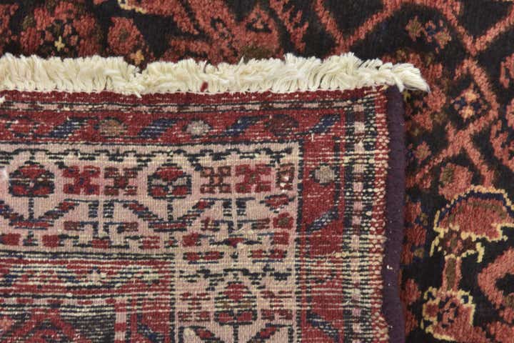 3' 5 x 9' 9 Hand Knotted Shahsavand Persian Wool Runner Rug