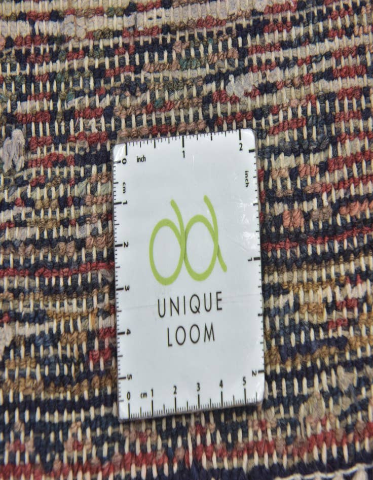 Detail image of 3' 5 x 10' 10  Hand Knotted Shahsavand Persian Wool Runner Rug