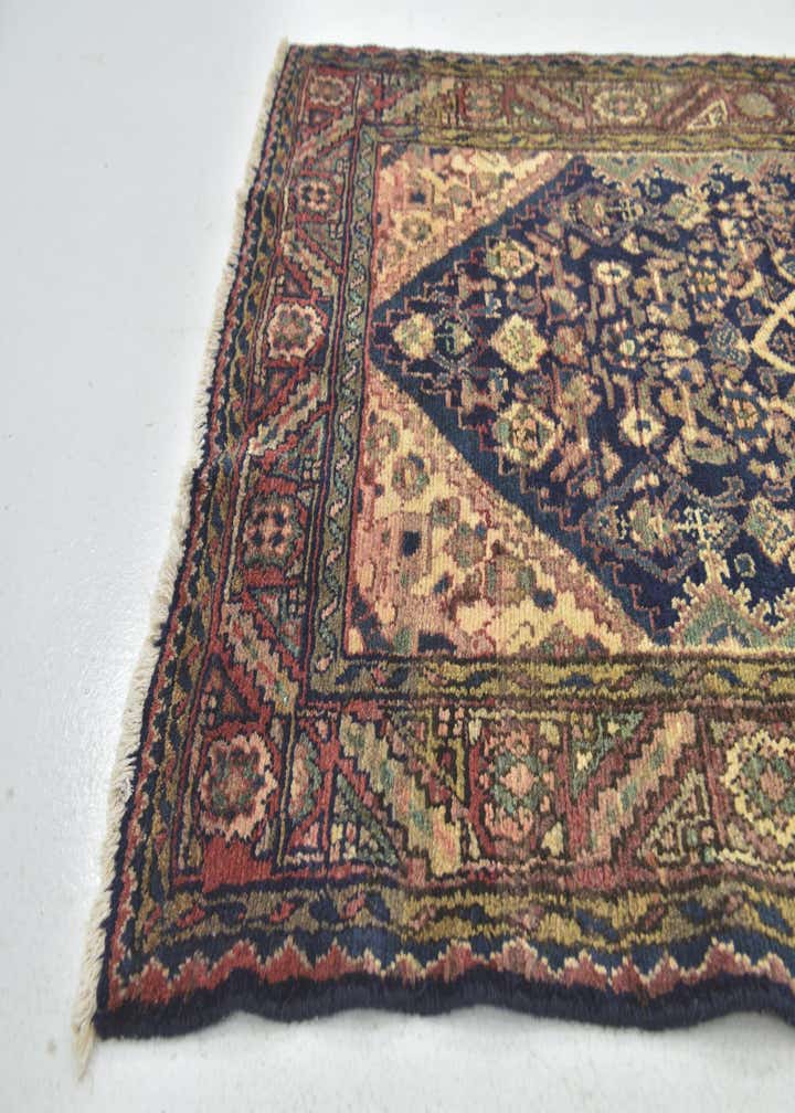 3' 5 x 10' 10 Hand Knotted Shahsavand Persian Wool Runner Rug
