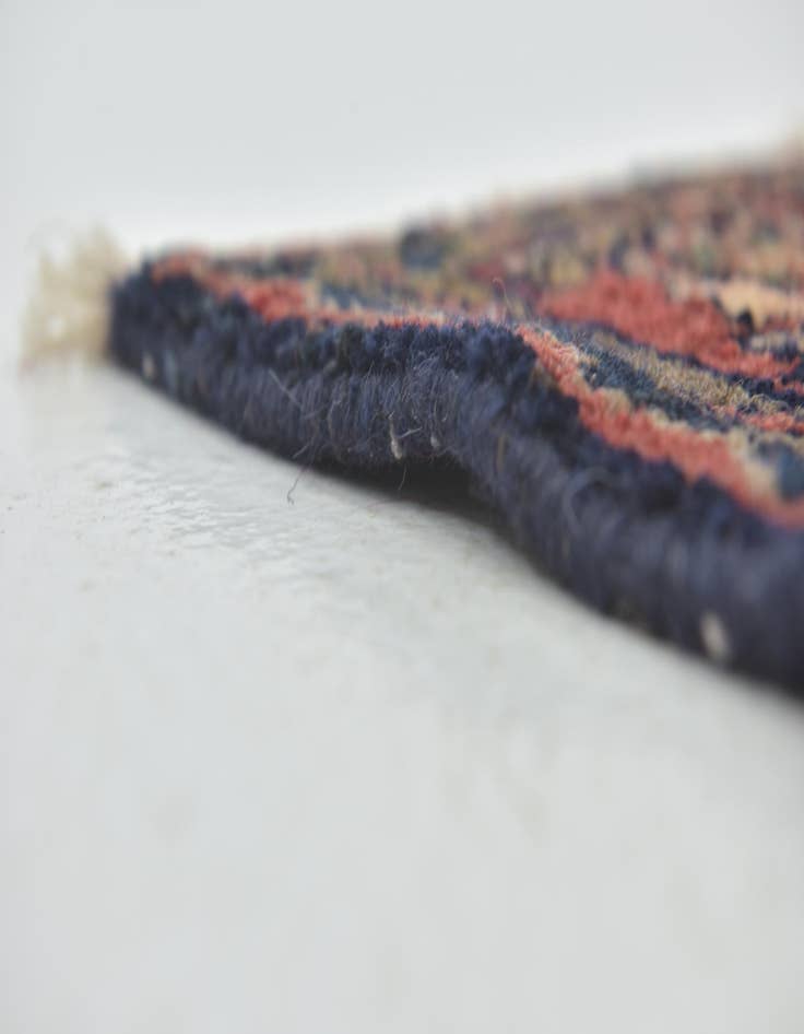 Detail image of 3' 5 x 10' 10  Hand Knotted Shahsavand Persian Wool Runner Rug