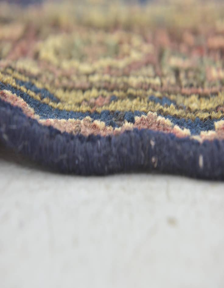 Detail image of 3' 5 x 10' 10  Hand Knotted Shahsavand Persian Wool Runner Rug