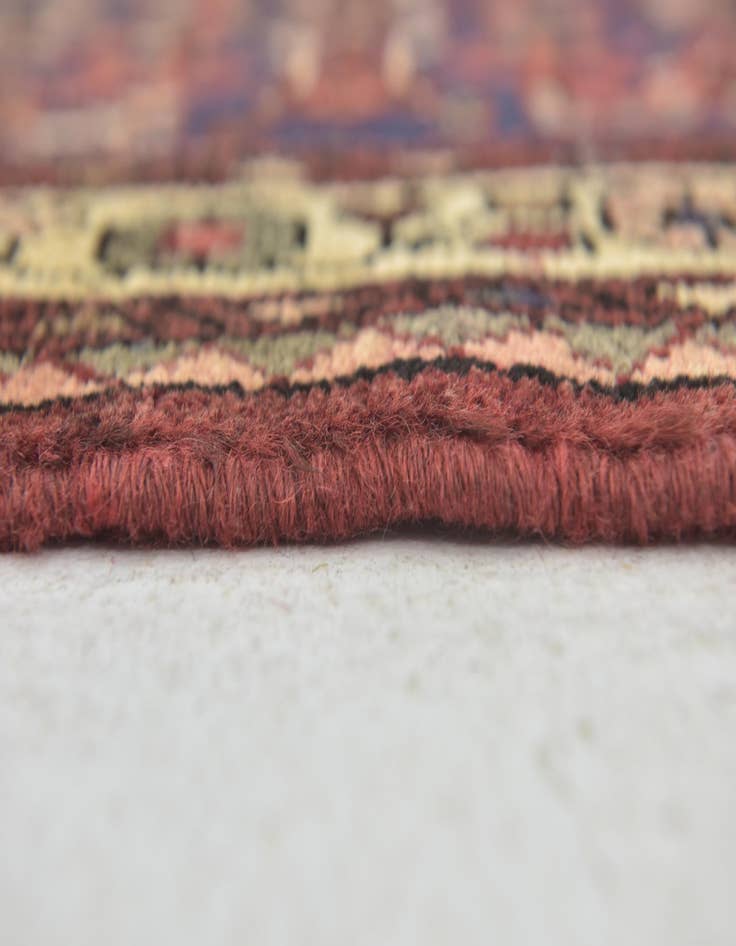 Detail image of 3' 8 x 10' 7  Hand Knotted Shahsavand Persian Wool Runner Rug