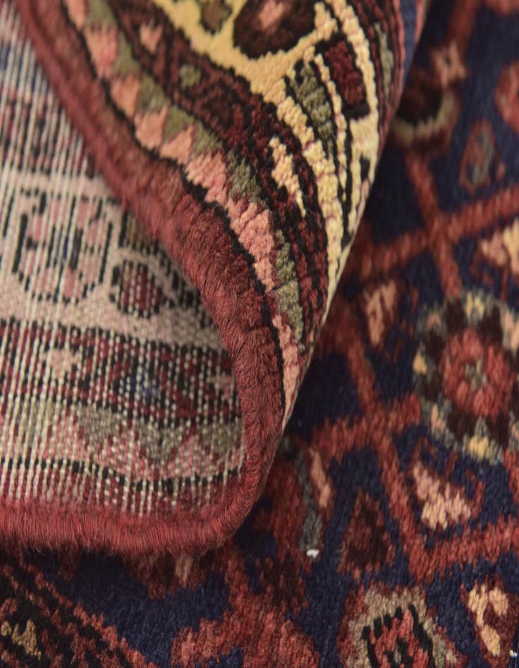Detail image of 3' 8 x 10' 7  Hand Knotted Shahsavand Persian Wool Runner Rug