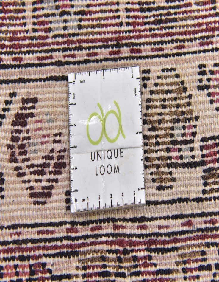 Detail image of 3' 9 x 10'  Hand Knotted Shahsavand Persian Wool Runner Rug