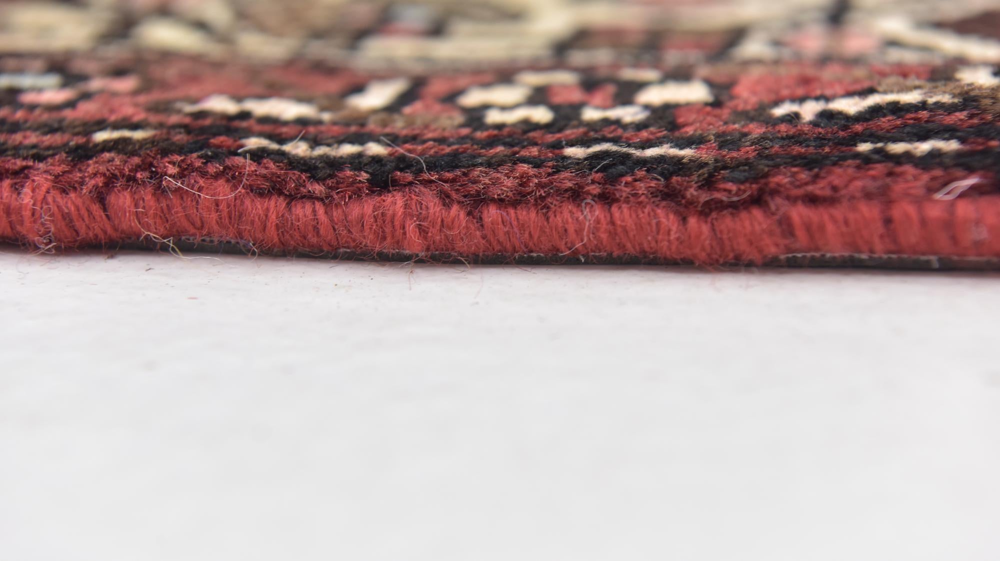 3' 9 x 10' Hand Knotted Shahsavand Persian Wool Runner Rug