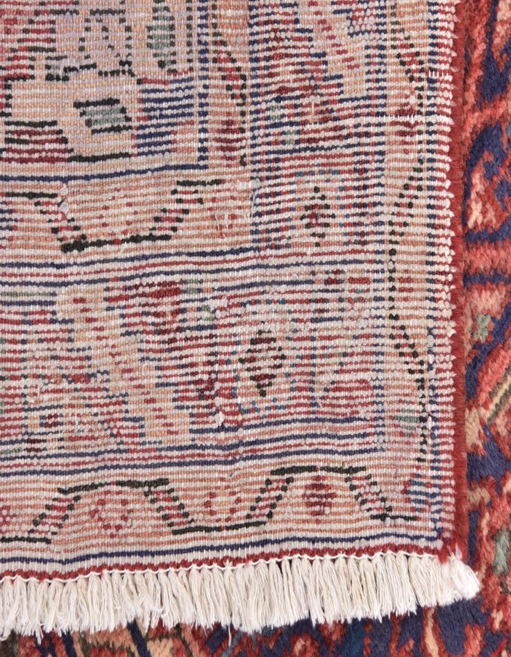 Detail image of 3' 6 x 10' 4  Hand Knotted Shahsavand Persian Wool Runner Rug