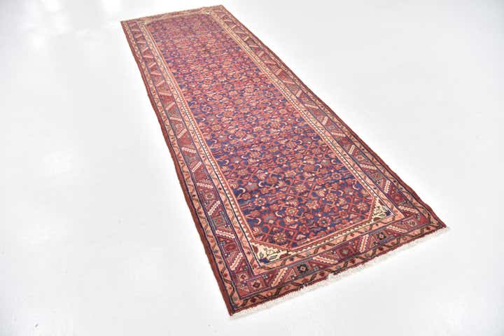 3' 6 x 10' 4 Hand Knotted Shahsavand Persian Wool Runner Rug