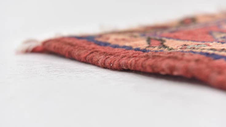 Detail image of 3' 6 x 10' 4 Hand Knotted Shahsavand Persian Wool Runner Rug