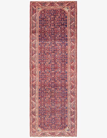 3' 6 x 10' 4 Hand Knotted Shahsavand Persian Wool Runner Rug