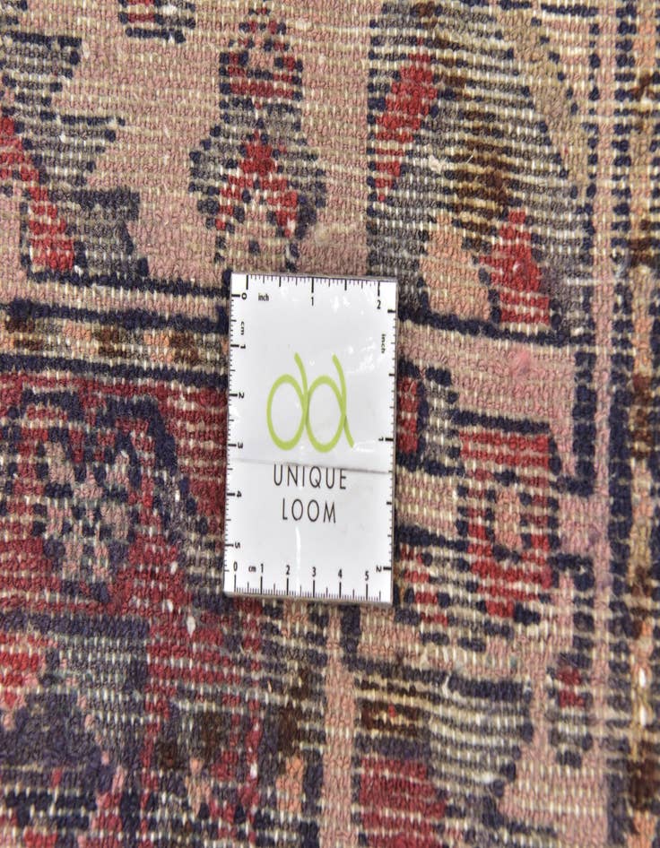 Detail image of 3' 10 x 10' 5  Hand Knotted Shahsavand Persian Wool Runner Rug