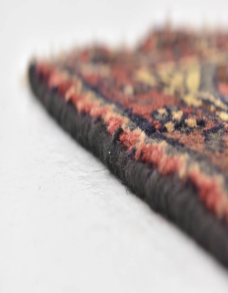 Detail image of 3' 10 x 10' 5  Hand Knotted Shahsavand Persian Wool Runner Rug