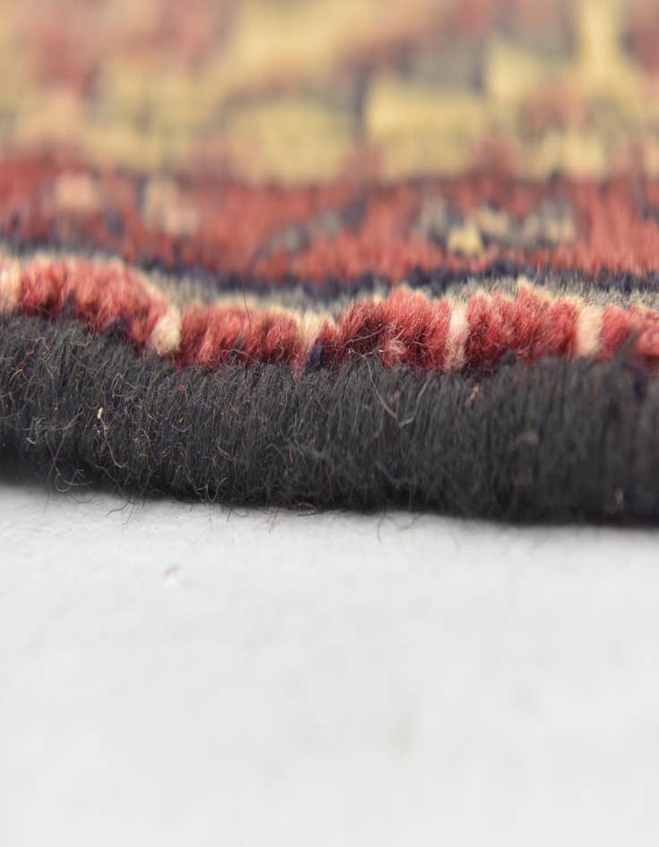 Detail image of 3' 10 x 10' 5  Hand Knotted Shahsavand Persian Wool Runner Rug