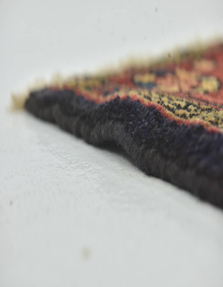 Detail image of 3' 10 x 10' 2  Hand Knotted Shahsavand Persian Wool Runner Rug