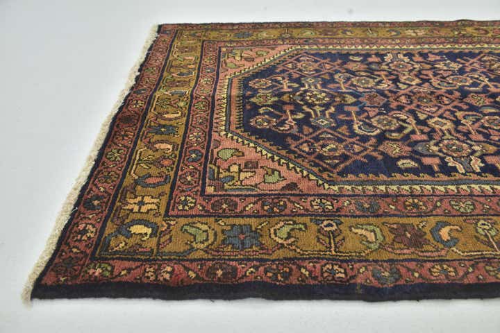 3' 5 x 9' 10 Hand Knotted Shahsavand Persian Wool Runner Rug