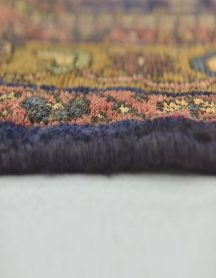 Detail image of 3' 5 x 9' 10  Hand Knotted Shahsavand Persian Wool Runner Rug