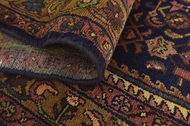 3' 5 x 9' 10 Hand Knotted Shahsavand Persian Wool Runner Rug
