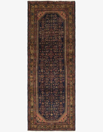 3' 5 x 9' 10 Hand Knotted Shahsavand Persian Wool Runner Rug