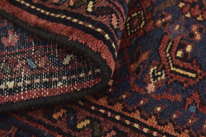 3' 10 x 9' 9 Hand Knotted Shahsavand Persian Wool Runner Rug