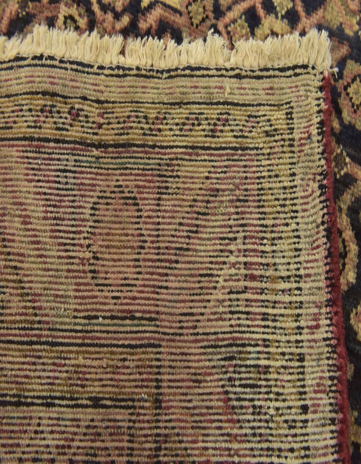 Detail image of 3' 8 x 10' 7  Hand Knotted Shahsavand Persian Wool Runner Rug