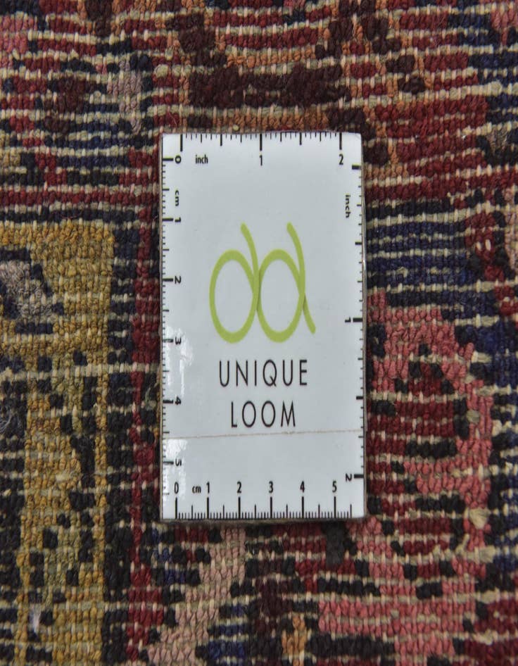 Detail image of 3' 10 x 10' 8  Hand Knotted Shahsavand Persian Wool Runner Rug