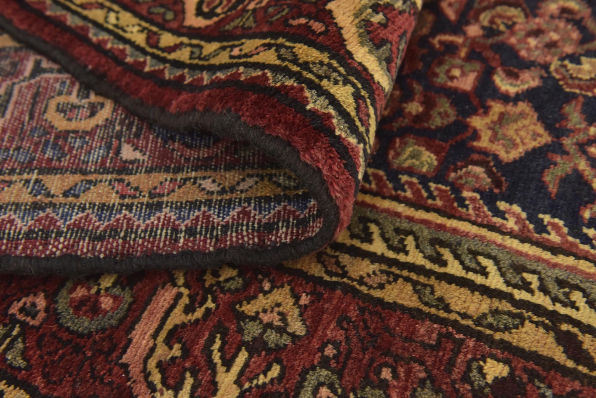 3' 10 x 10' 8 Hand Knotted Shahsavand Persian Wool Runner Rug