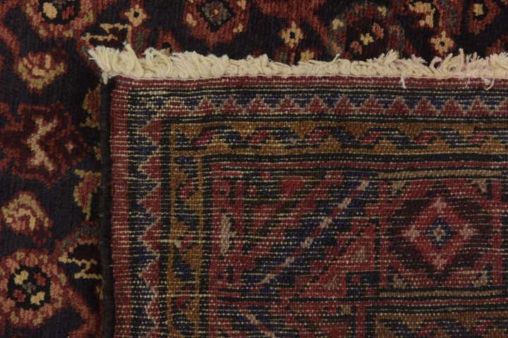 3' 10 x 11' 3 Hand Knotted Shahsavand Persian Wool Runner Rug