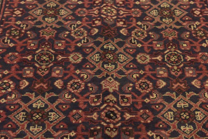 3' 10 x 11' 3 Hand Knotted Shahsavand Persian Wool Runner Rug